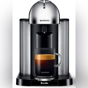 Nespresso Silver and Black Coffee Maker